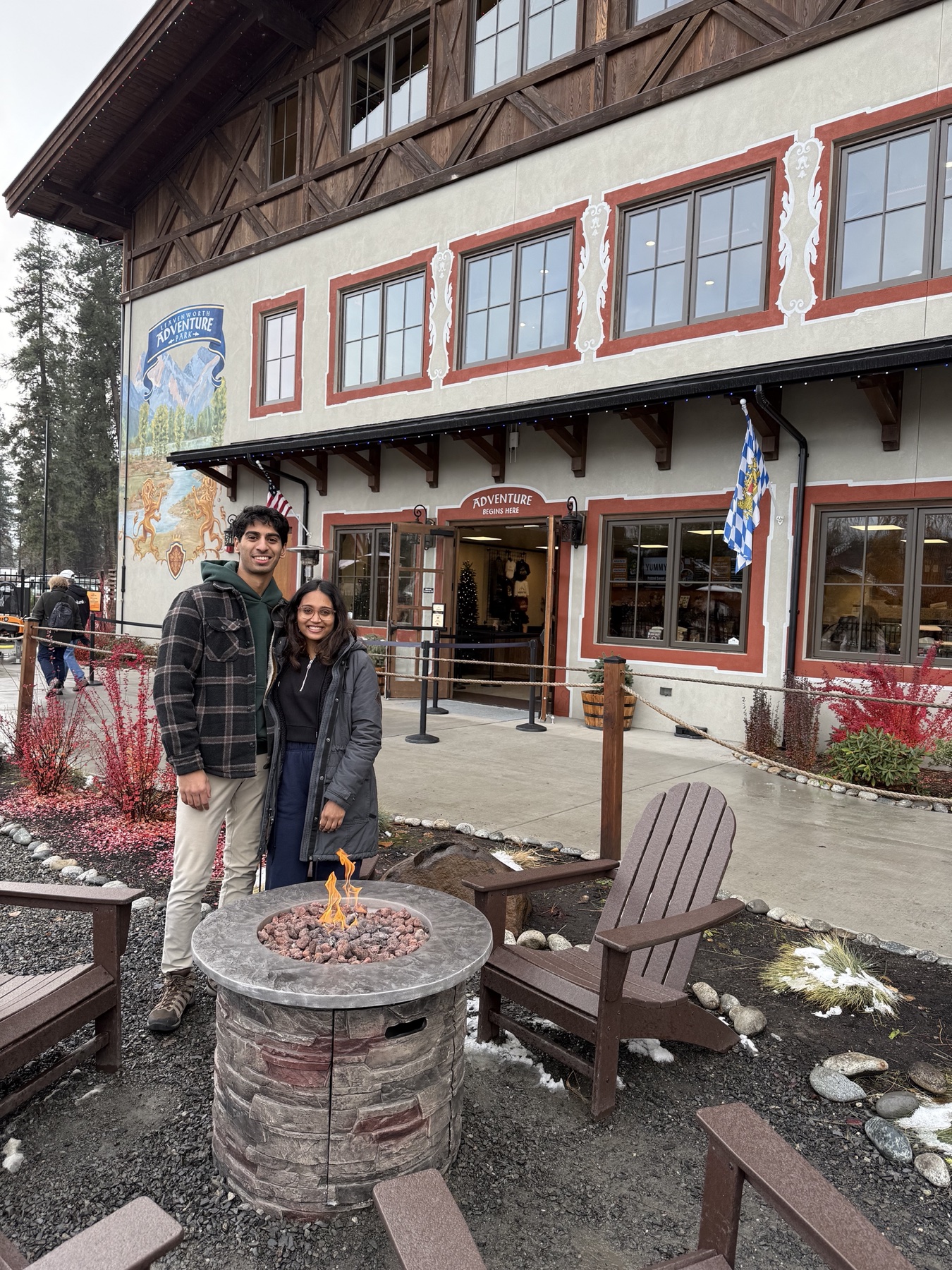 Keerthana and Yagnya in Leavenworth