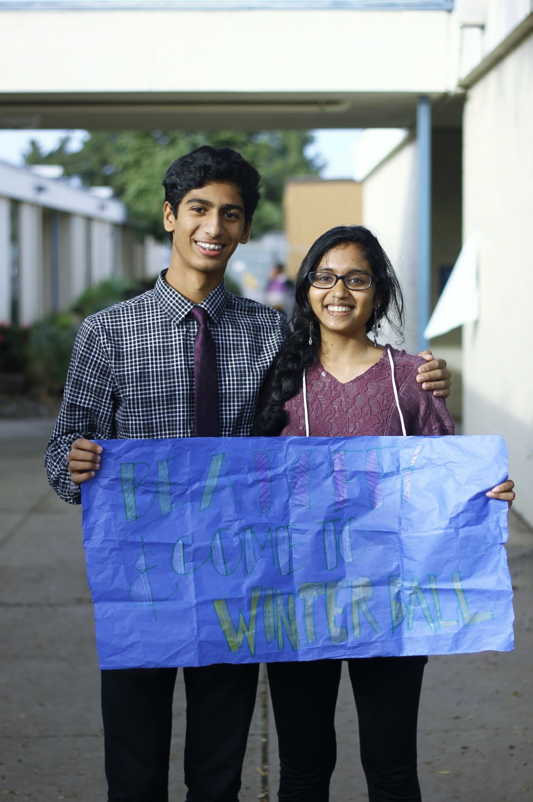 Yagnya asking Keerthana to winter ball